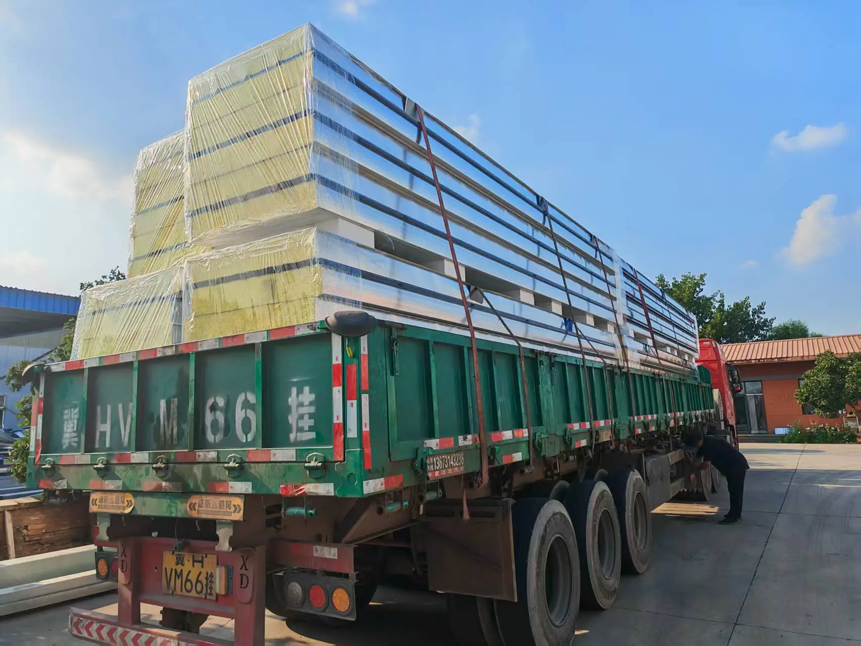 Roof Rock Wool Sandwich Panel
